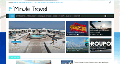 Desktop Screenshot of 1minutetravel.it